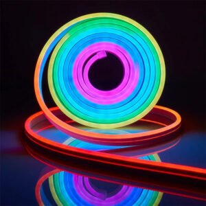 Neon Ruban LED, Effet Arc-en-Ciel, Étanche IP67 Silicone Compatible avec Alexa / Google Home WIFI
